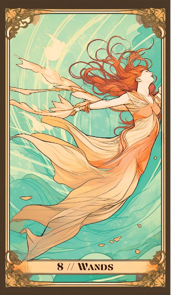 eight of wands
