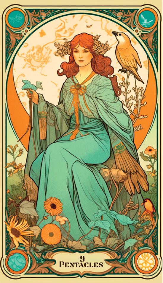 nine of pentacles