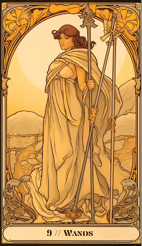 nine of wands
