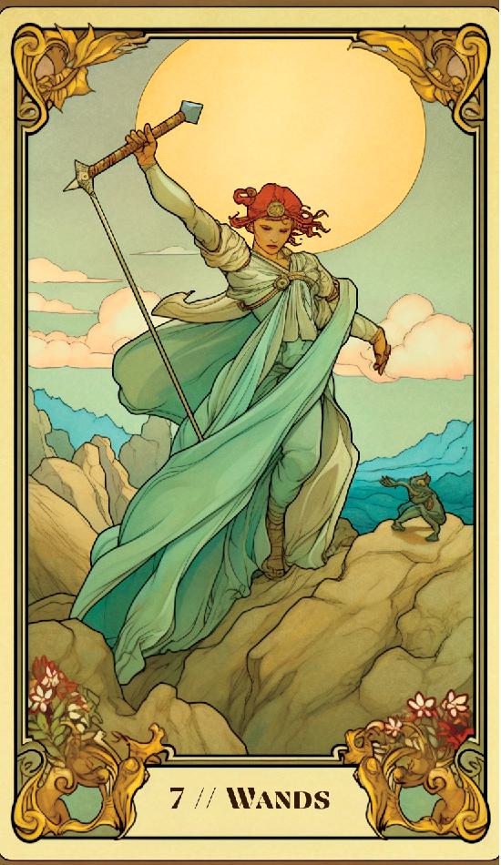 seven of wands