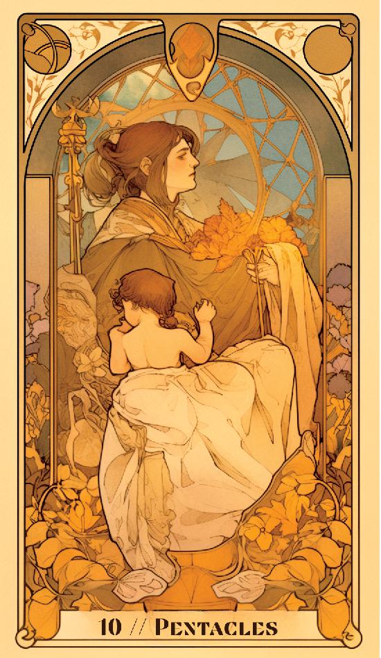 ten of pentacles