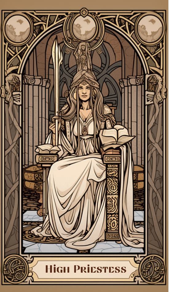 the high priestess